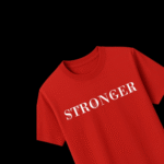 Web Power Oversized T-Shirt – 240 GSM | 100% Cotton | Flame Red - Image 2