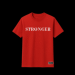 Web Power Oversized T-Shirt – 240 GSM | 100% Cotton | Flame Red